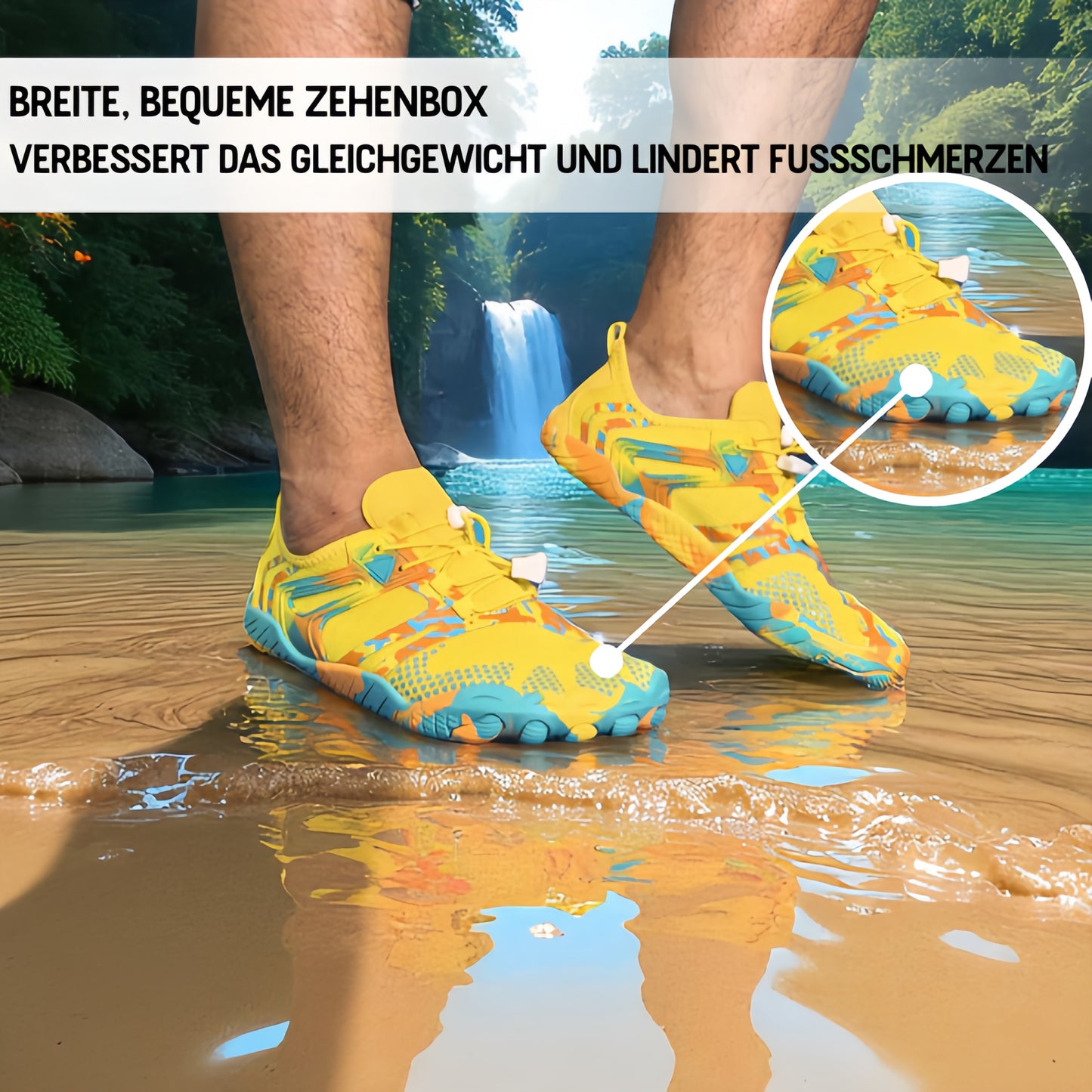 Rutschfeste Barfußschuhe für gesunde & schmerzfreie Füße